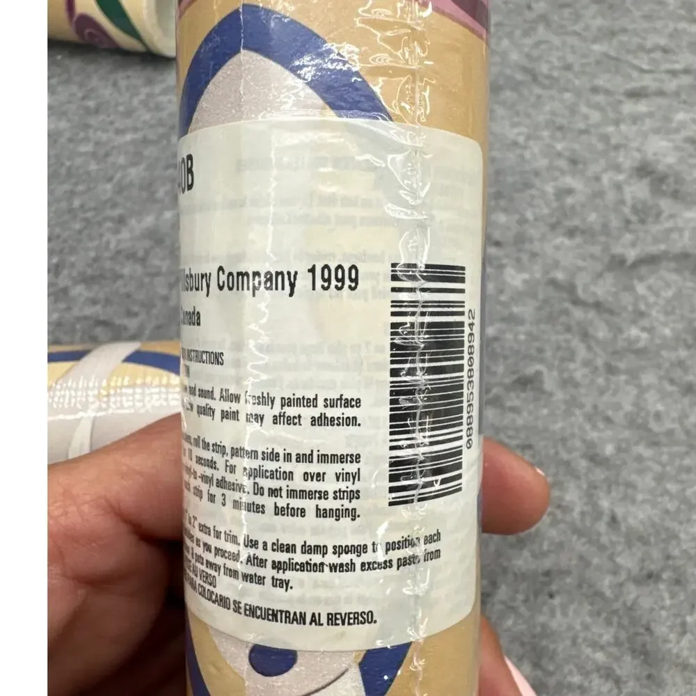 The Pillsbury Company Vintage 1999 Doughboy Wallpaper Border 6 plus Rolls